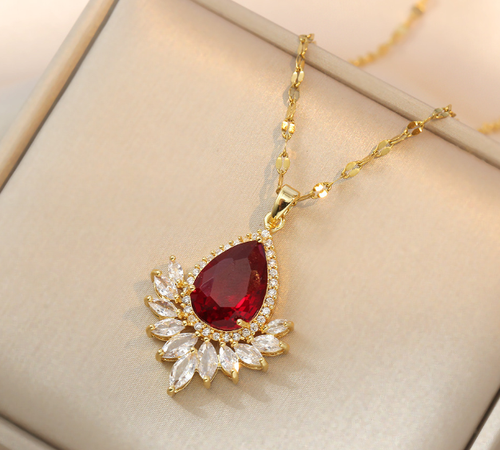 RUBY GOLD THEME LUXURY SET WITH BOX PACKING