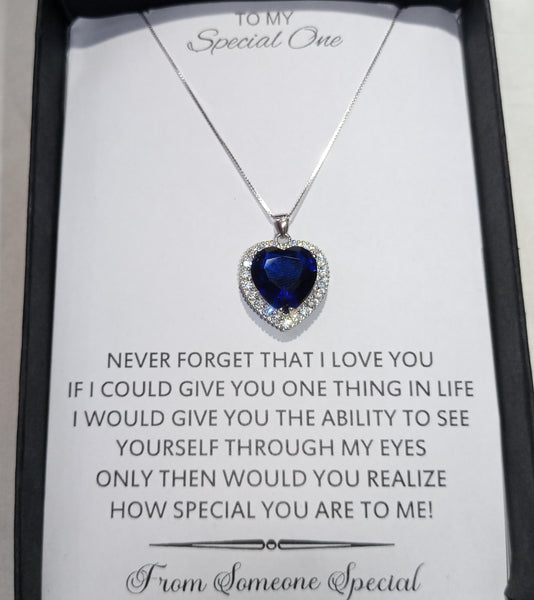 Titanic Movie Heart Of The Ocean Diamond Necklace Heart Of Ocean