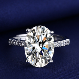 Diamond look Luxury quality zircon ring adjustable