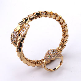 BVL*ARI BANGLE & RING SET