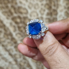 Luxury wear high quality zircon ring adjustable