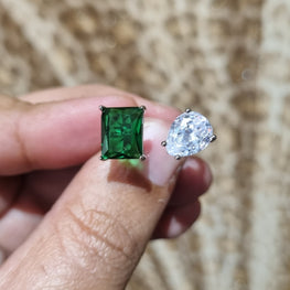 Luxury wear high quality zircon ring adjustable