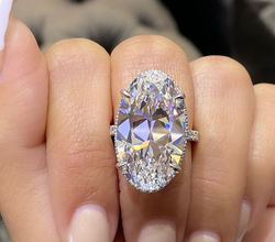 Diamond look Luxury quality zircon ring