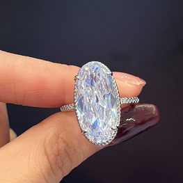 Diamond look Luxury quality zircon ring