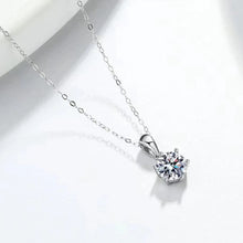 Diamond impression Original 925 sterling silver (chaandi) pendant with chain
