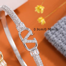 Branded Diamond Impression luxury Bangle