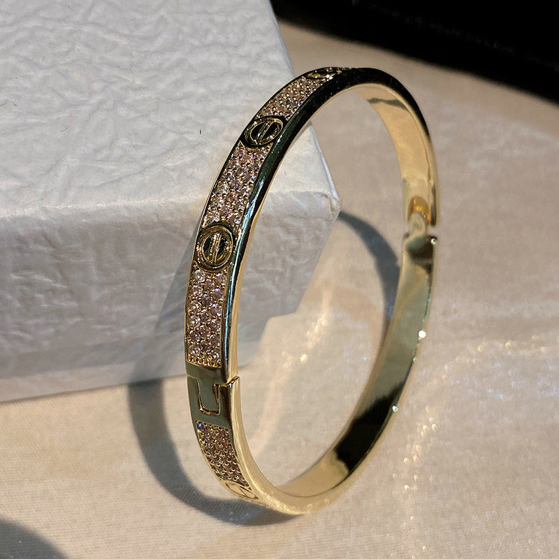 Cartier Branded Diamond Impression luxury Bangle