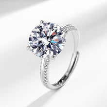 Non-tarnish-Radiant Cut Illusion Ring – Diamond Elegance Reimagined-box packed
