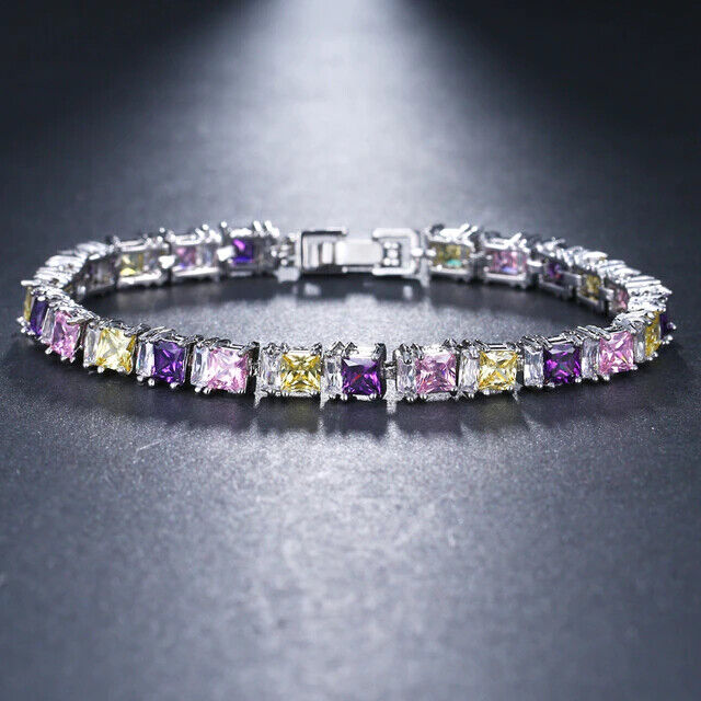 Exclusive quality luxury wear rhodium plated perfect gift for her long term wear comes box packed