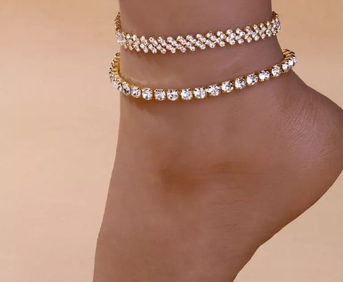Chic Wear Luxury High Quality Anklet set!