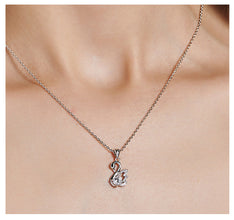 Swan Theme Original 925 sterling silver (chaandi) pendant with chain