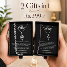 Bundle deal 2 in one offer! (2 bracelets 2 pendants with chain) box packed