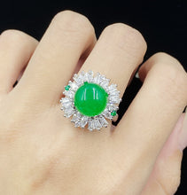 emerald dream luxury ring adjustable