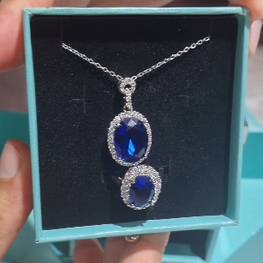 Flower box SAPPHIRE impression luxury set