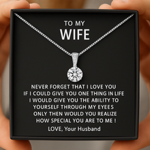 Diamond cut exclusive gift pendant with box