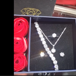Flower box diamond impression set