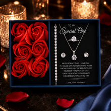 Rose box diamond theme exclusive and luxury set