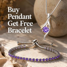 Free bracelet with pendant chain offer!