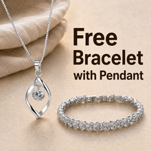 Free bracelet with pendant chain offer!