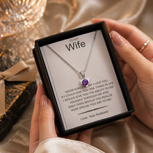 Titanic purple heart dream pendant
