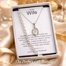 Clavicle deal Best Seller chain pendant and bracelet set with box