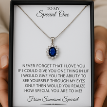 Princess Diana luxury gift pendant with box