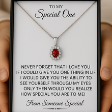 Diana pendant with rose box