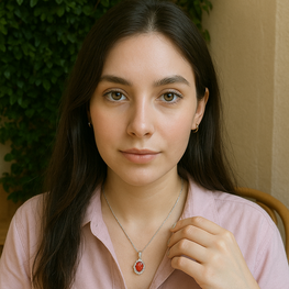 CrimsonQueen™ Pendant – Radiate Bold Elegance