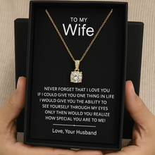 18k gold plated luxury pendant box packed