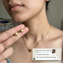 Viral set heart theme gold  look