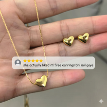 Viral set heart theme gold  look