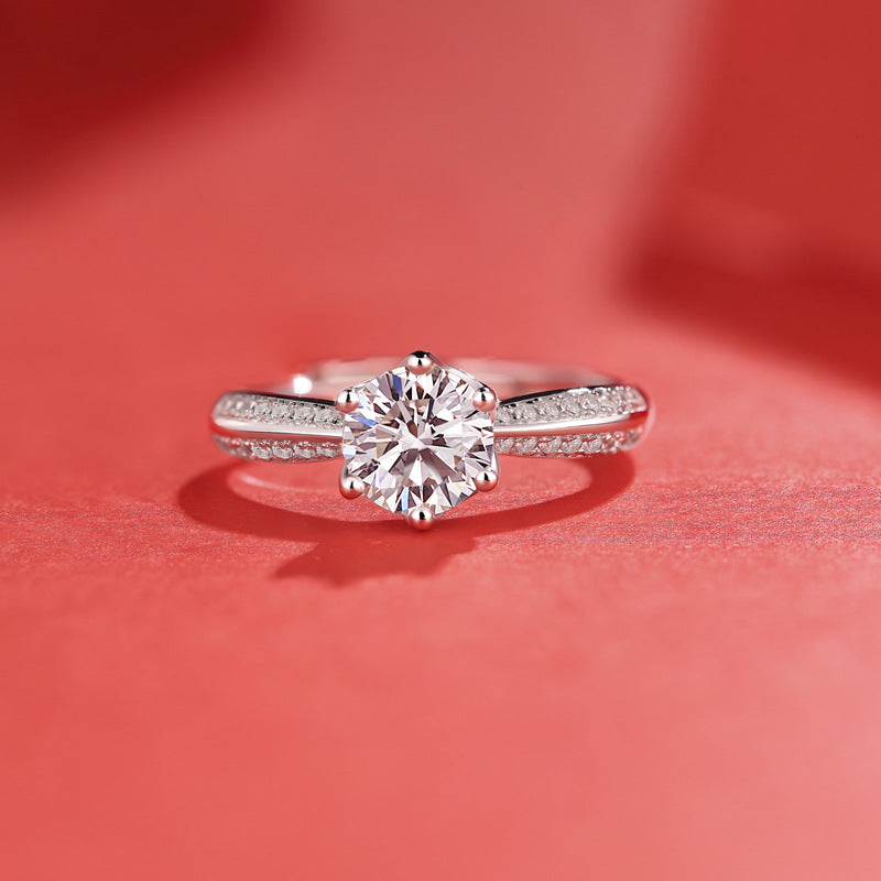 DIAMOND CUT LUXURY ADJUSTABLE RING GIFT FOR HER