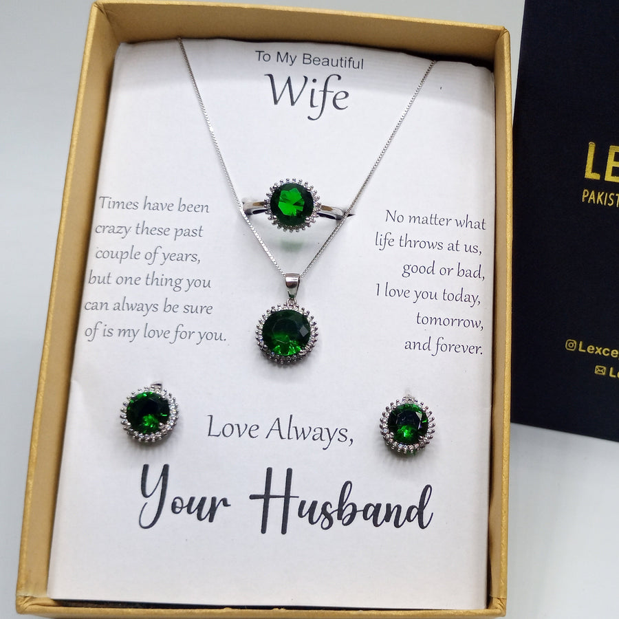 Original 925 sterling silver (chaandi) set Luxury quality and fine finishing with exclusive box packing
