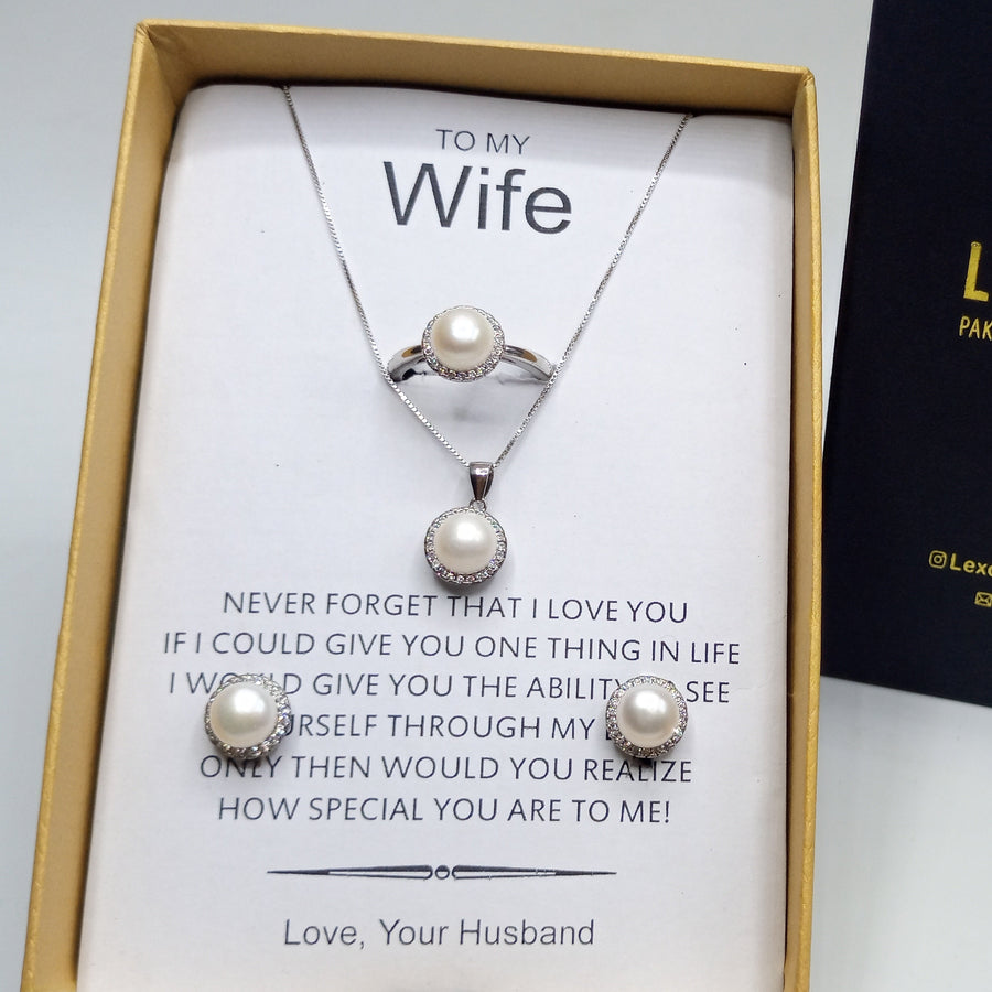 Original 925 sterling silver (chaandi) set Luxury quality and fine finishing with exclusive box packing