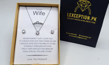 LUXURY DIAMOND LOOK EXCLUSIVE QUALITY SET WITH FREE BOX PACKING