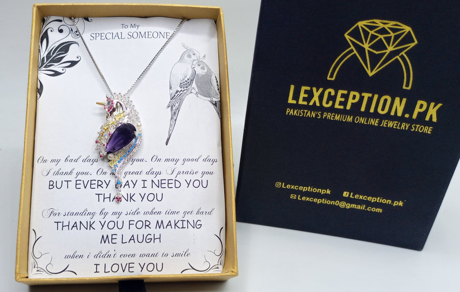 The brand look exclusive pendant luxury quality and box packaging