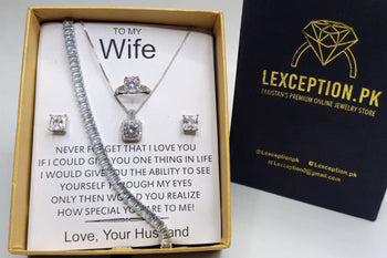 Luxury finishing exclusive set for her with box packing