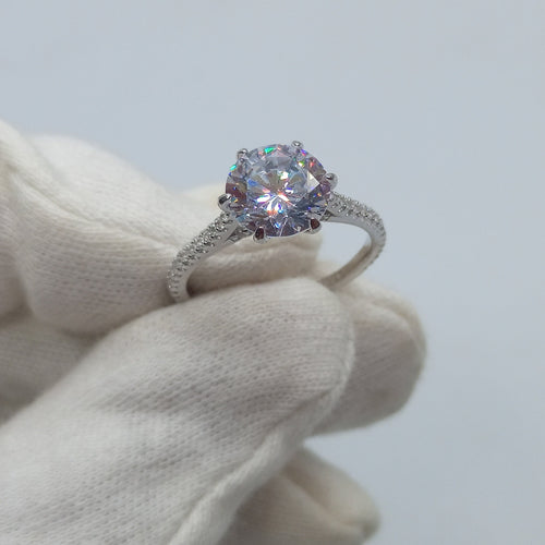 Diamond cut Original 925 sterling silver (chaandi) ring!