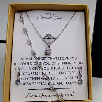 EXCLUSIVE DIAMOND CUT LUXURY SET WITH CUSTOMIZE BOX PACKAGING