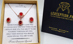 Ruby Look Luxury and exclusive set with box packing
