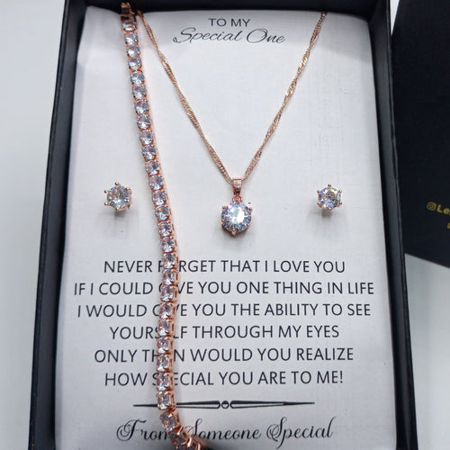 DIAMOND CUT LUXURY SET FOR HER BOX PACKED