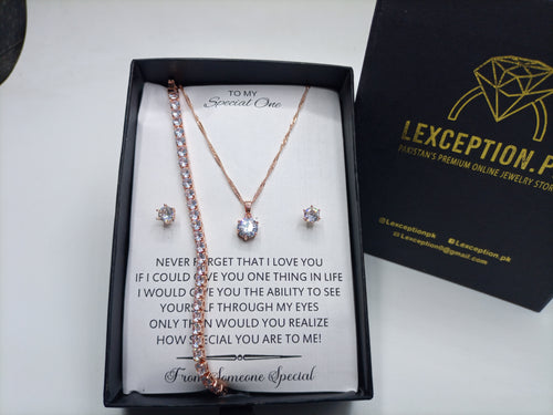 DIAMOND CUT LUXURY SET FOR HER BOX PACKED