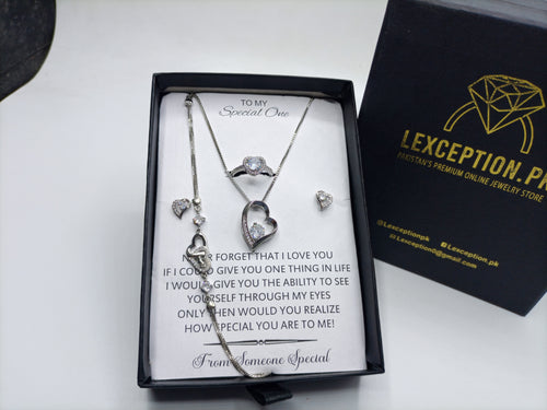 LUXURY HEART THEME SET WITH BRAND BOX PACKING
