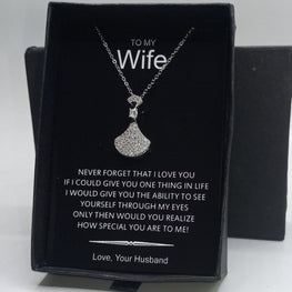 BRANDED DIAMOND CUT LUXURY QUALITY GIFT PENDANT BOX PACKED LIMITED EDITION