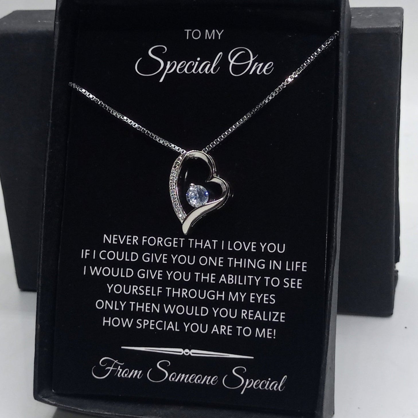 "Eternal Glow" Heart Pendant
