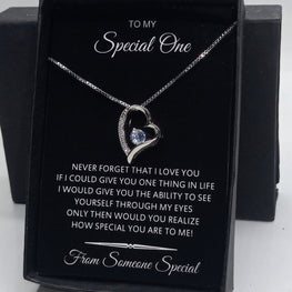 "Eternal Glow" Heart Pendant