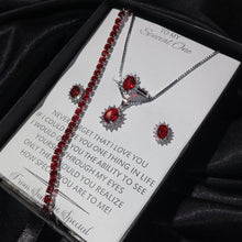 Ruby look diana set with box