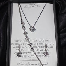 Rubik best seller pendant chain earrings and bracelet