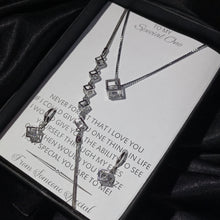 Rubik best seller pendant chain earrings and bracelet