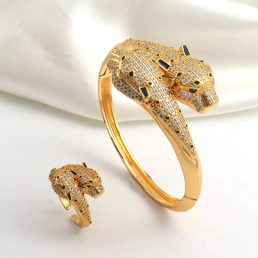 Car*ier Bangle And Ring Combo Set